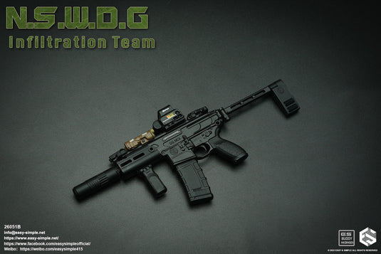 NSWDG Infiltration Team Ver. B - MCX Rattler .300 Rifle Set