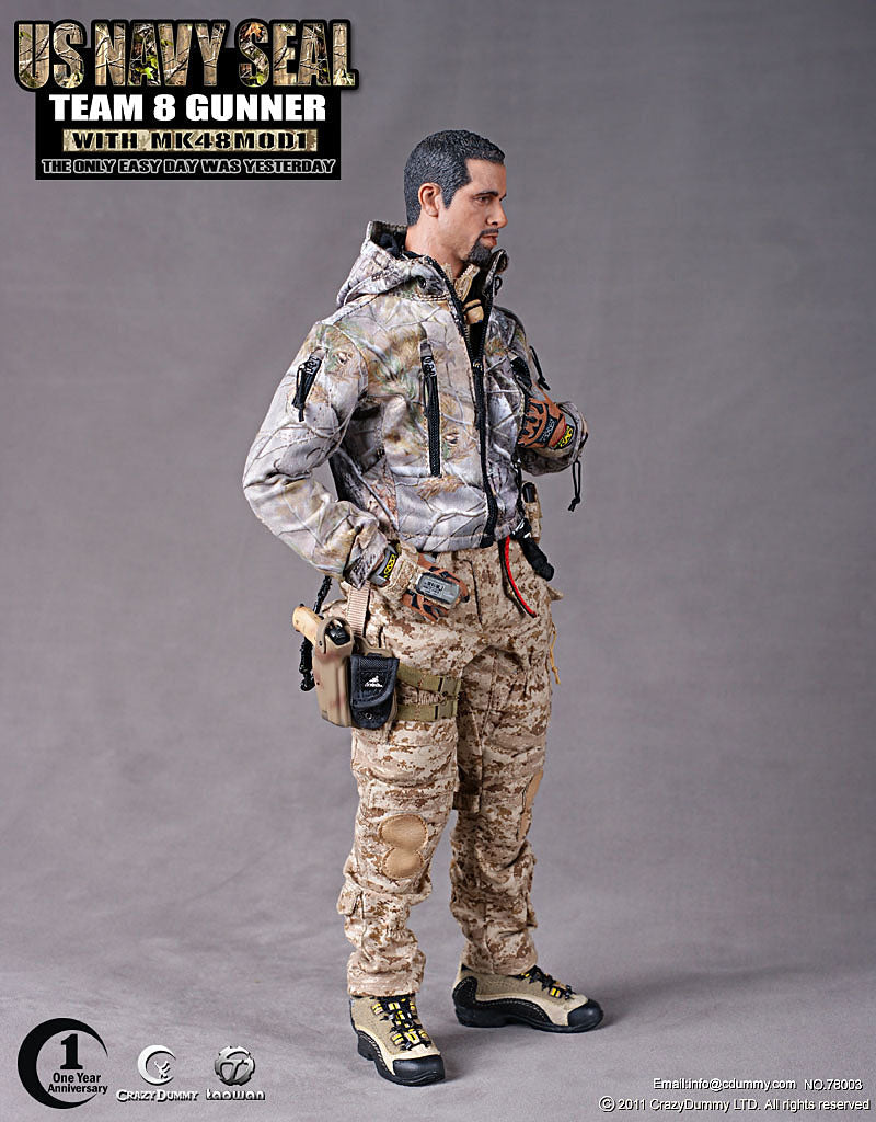 Load image into Gallery viewer, Navy Seal Team 8 MK48MOD1 Gunner Anniversary Figure- MINT IN BOX
