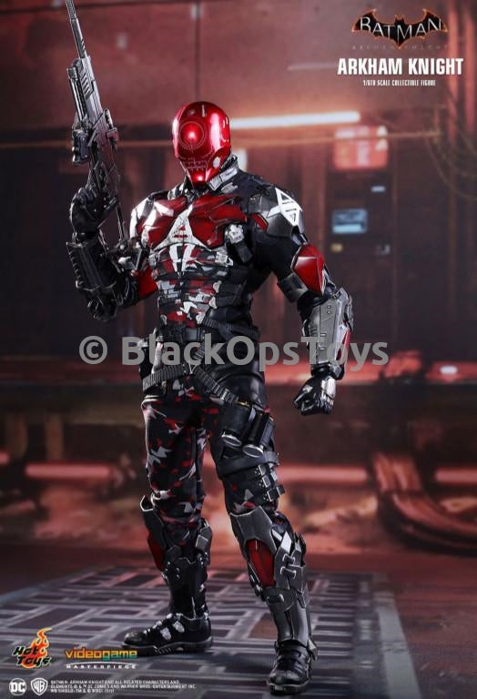 Load image into Gallery viewer, Batman Arkham Knight Red Elbow Pad Armor
