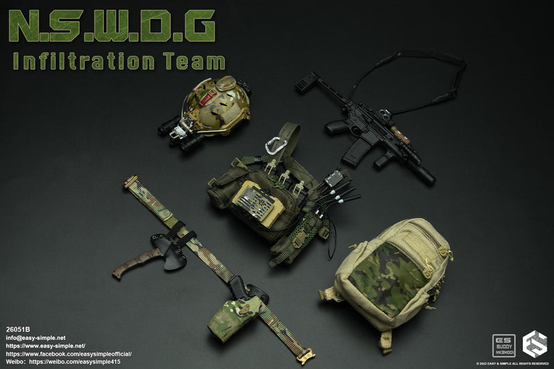 Load image into Gallery viewer, NSWDG Infiltration Team Ver. B - MINT IN BOX
