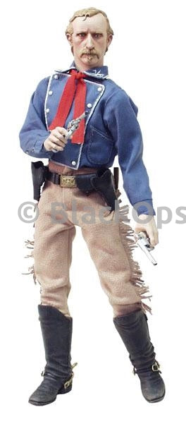 Load image into Gallery viewer, General Custer - Black Riding Boots w/Spurs (Foot Type)
