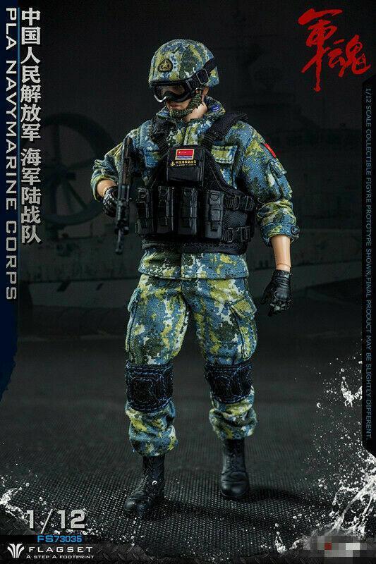 1/12 - PLA Navy Marine Corps - Type 07 Pixelated Camo Helmet