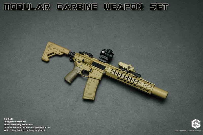 Load image into Gallery viewer, Modular Carbine Weapon Set Ver. C - Attachment Set

