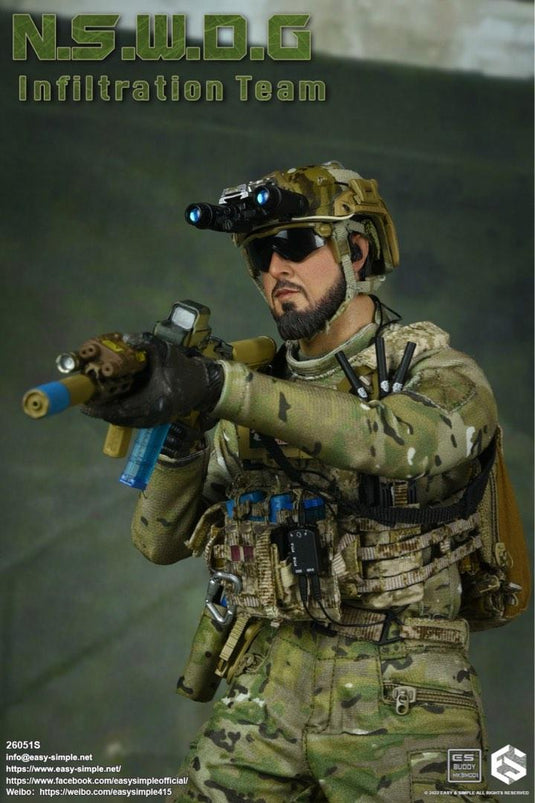 NSWDG Infiltration Team Ver. S - MK48MOD1 LMG Set