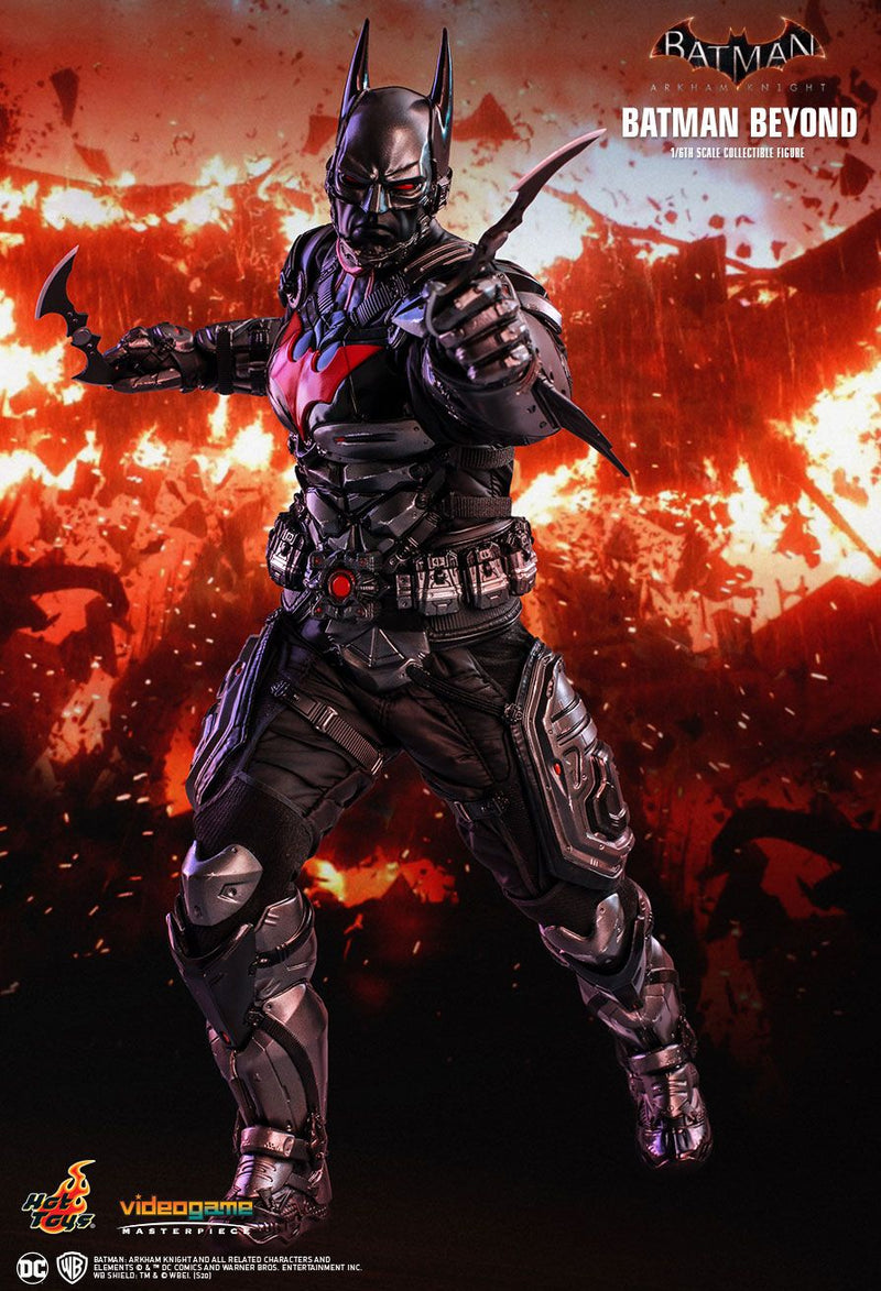 Load image into Gallery viewer, Arkham Knight - Batman Beyond - Utility Belt w/Thigh Armor
