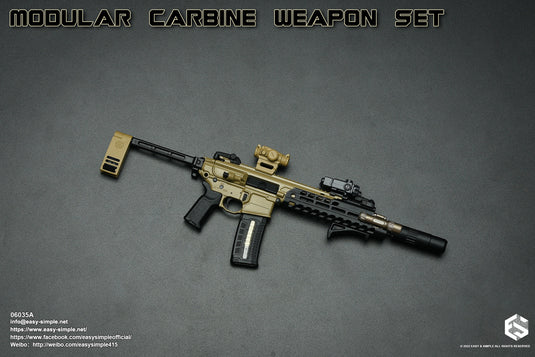 Modular Weapon Set Ver. A - MCX Rifle w/Attachment Set