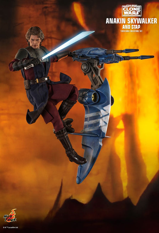 Star Wars: The Clone Wars - Anakin Skywalker & STAP - MINT IN BOX