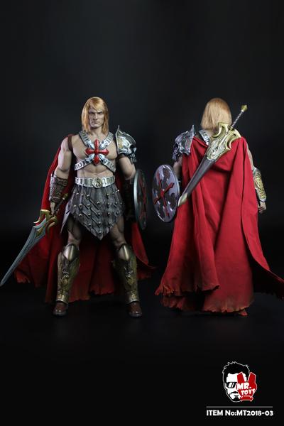 Load image into Gallery viewer, Barbarian - Red Wired Cape
