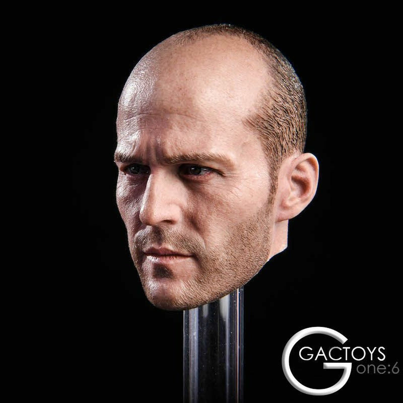 Load image into Gallery viewer, Male Jason Statham Head Sculpt - MINT IN BOX
