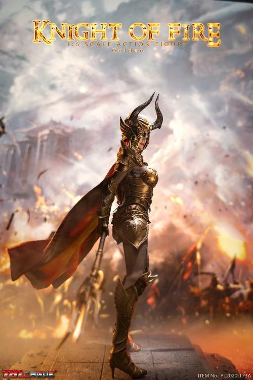 Knight Of Fire - Gold Ver. - Trident