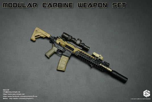 Modular Carbine Weapon Set 6-Pack COMBO - MINT IN BOX