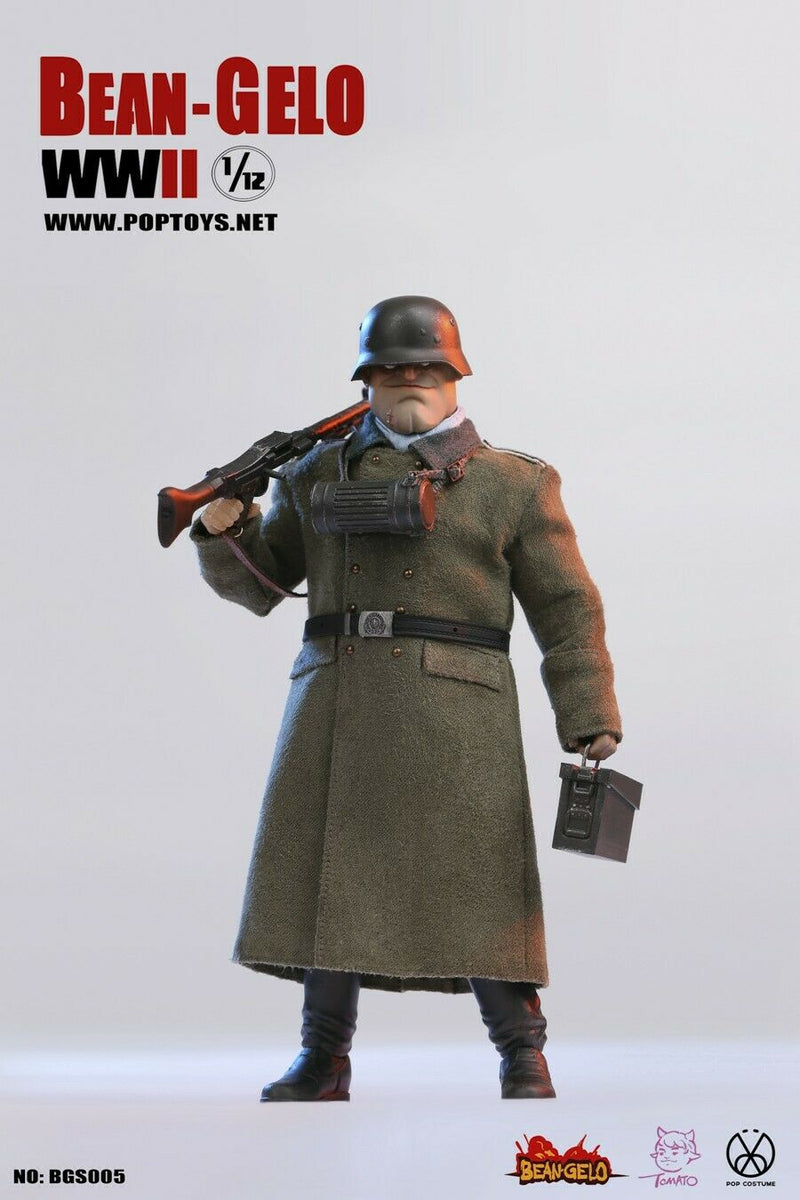 Load image into Gallery viewer, 1/12 - WWII Bean-Gelo - Kahn - Male Base Body w/Padding
