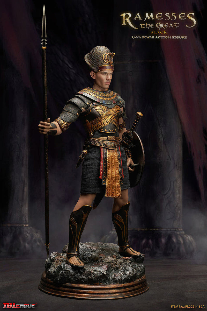 Load image into Gallery viewer, Ramesses The Great Black Ver - Black &amp; Gold Like Bicep Arm Bands
