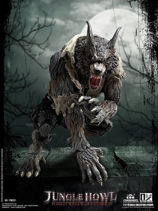 Load image into Gallery viewer, 1/12 - The Jungle Howl Werewolf Forest Ver. - MINT IN BOX
