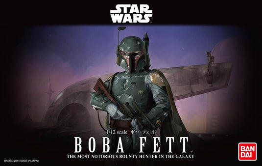 1/12 - Star Wars - Boba Fett Model Kit - MINT IN BOX