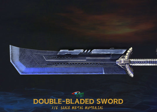 Metal Double-Bladed THANOS Sword - MINT IN BOX