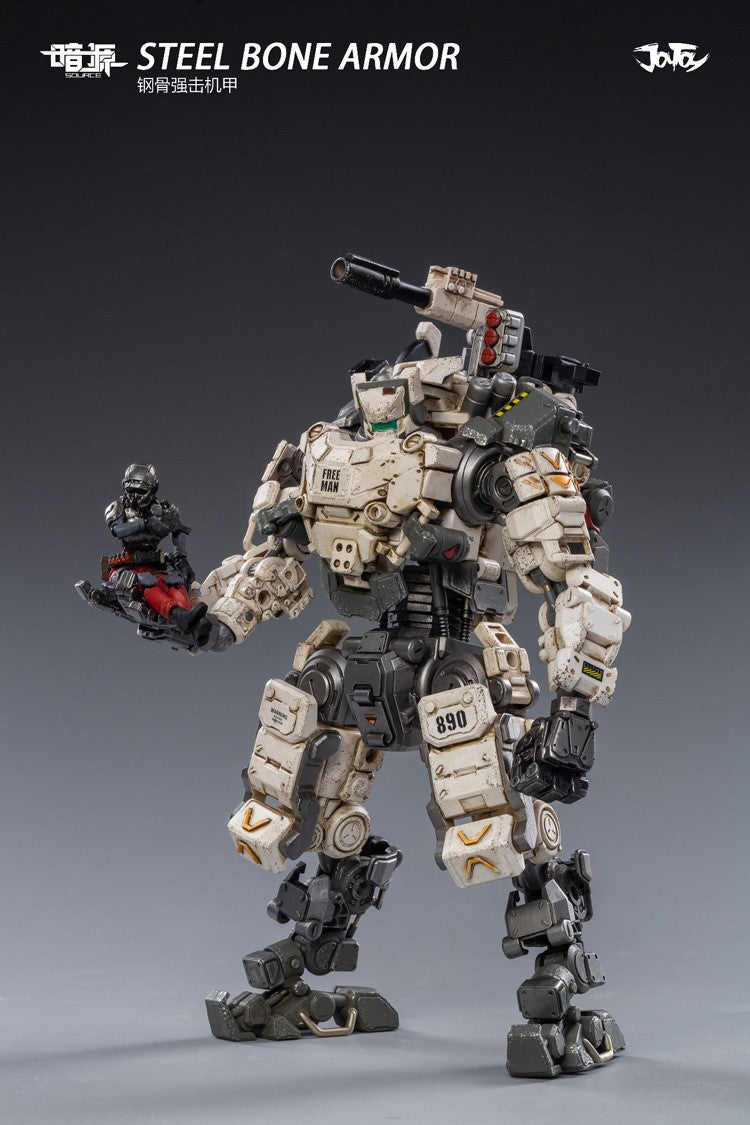 Load image into Gallery viewer, 1/25 Scale - Source - Steel Bone Mech White Version - MINT IN BOX
