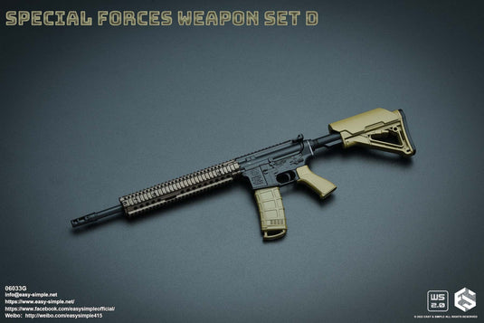 Special Forces - Black & Tan M4 Assault Rifle w/60 Round Mag