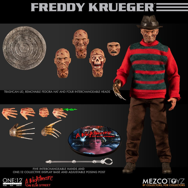 Load image into Gallery viewer, 1/12 - Freddy Krueger - Male Burnt Head Sculpt Type 1
