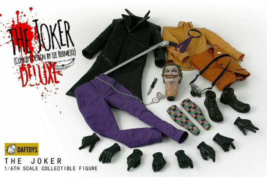 The Joker Cursed Clown - Checked Socks