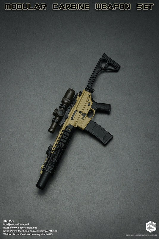 Modular Carbine Weapon Set Type D - MINT IN BOX