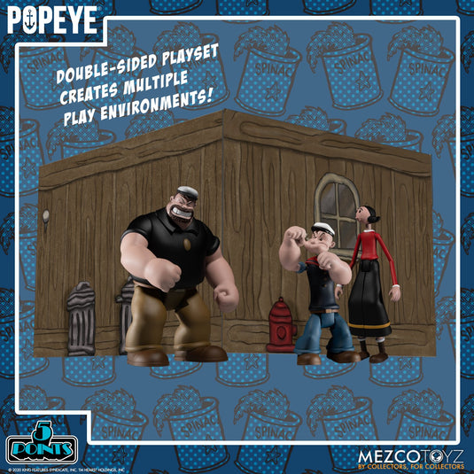 1/12 - 5-Point Popeye Deluxe Box Set - MINT IN BOX