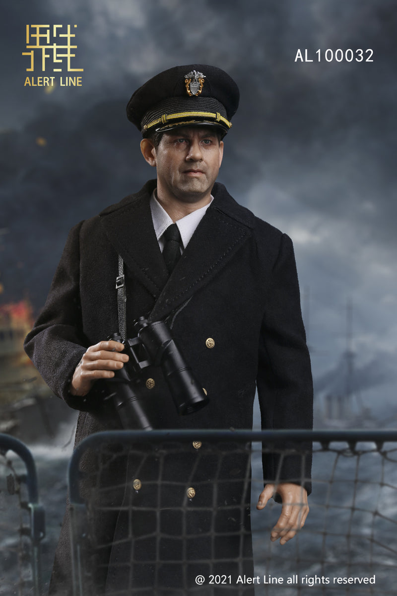 Load image into Gallery viewer, WWII - US Navy Commander - Black Coat
