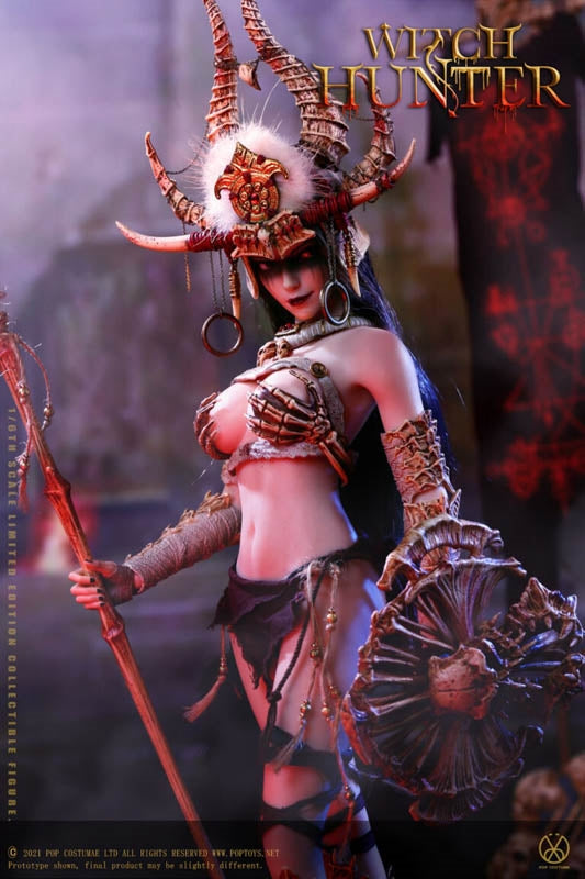 Load image into Gallery viewer, Bloody Shaman Aphaia - Black Version w/LED Light-Up Aphaia Dead Flags - MINT IN BOX
