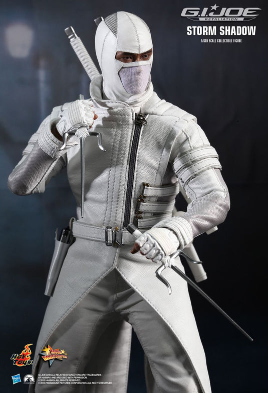 GI Joe - Storm Shadow - White Leather-Like Pants