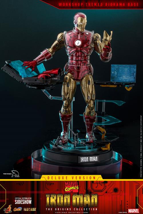 Marvel Comics - Diecast Iron Man Suit Deluxe Version - MINT IN BOX