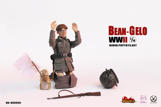 1/12 - WWII Bean-Gelo - Han - Metal Pot w/Bonfire & Sticks