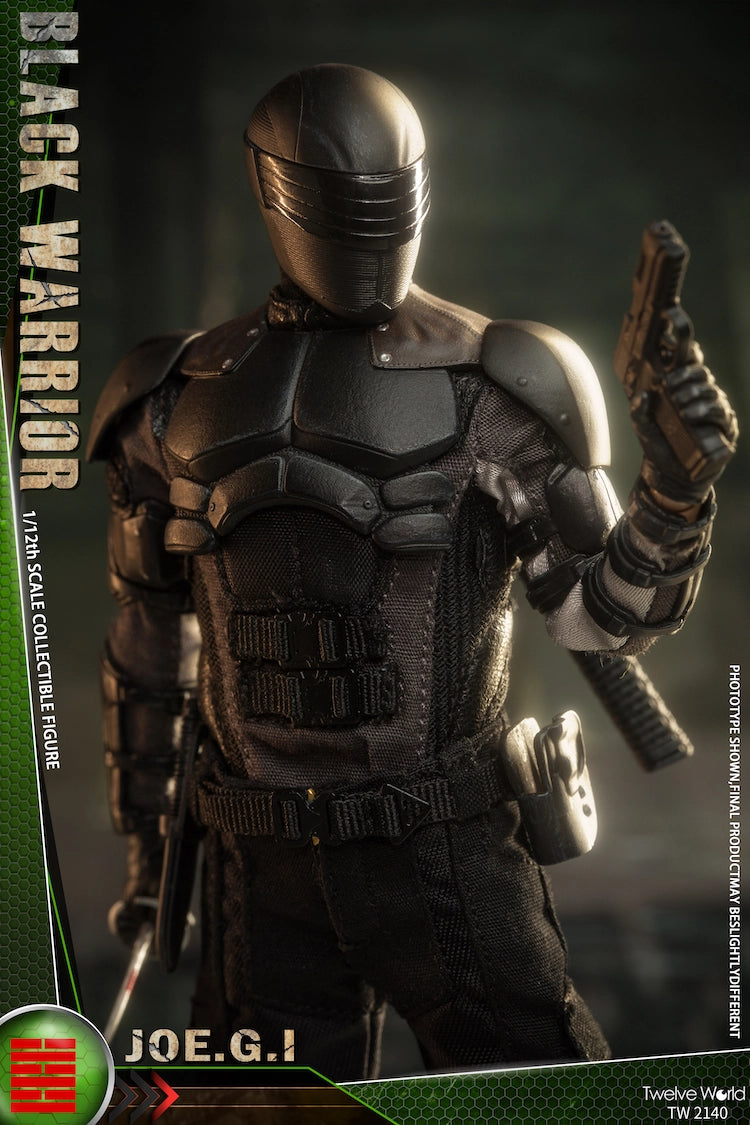 Load image into Gallery viewer, 1/12 - G.I. Joe - Snake Eyes - MINT IN BOX
