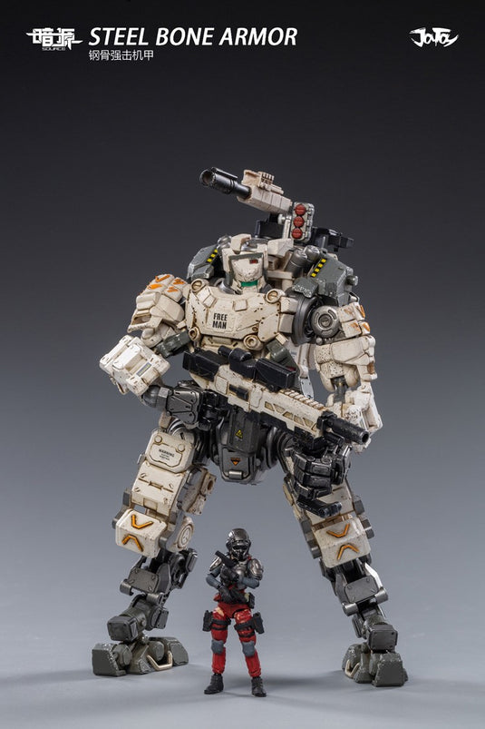 1/25 Scale - Source - Steel Bone Mech White Version - MINT IN BOX