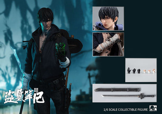 Zhang Qiling - Male Base Body w/Tattoos & 3d Printed Feet & Stand