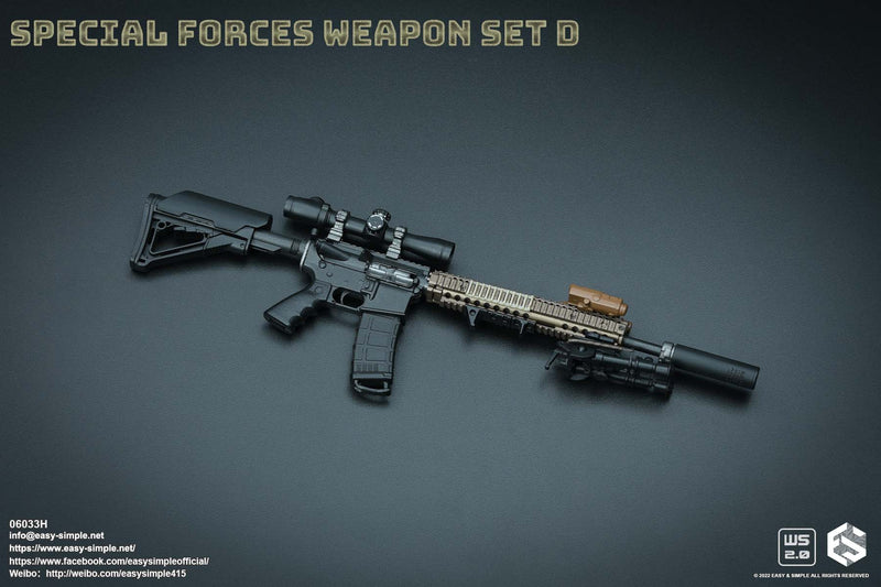 Load image into Gallery viewer, Special Forces Weapon Set - Version H - MINT IN BOX - 06033H
