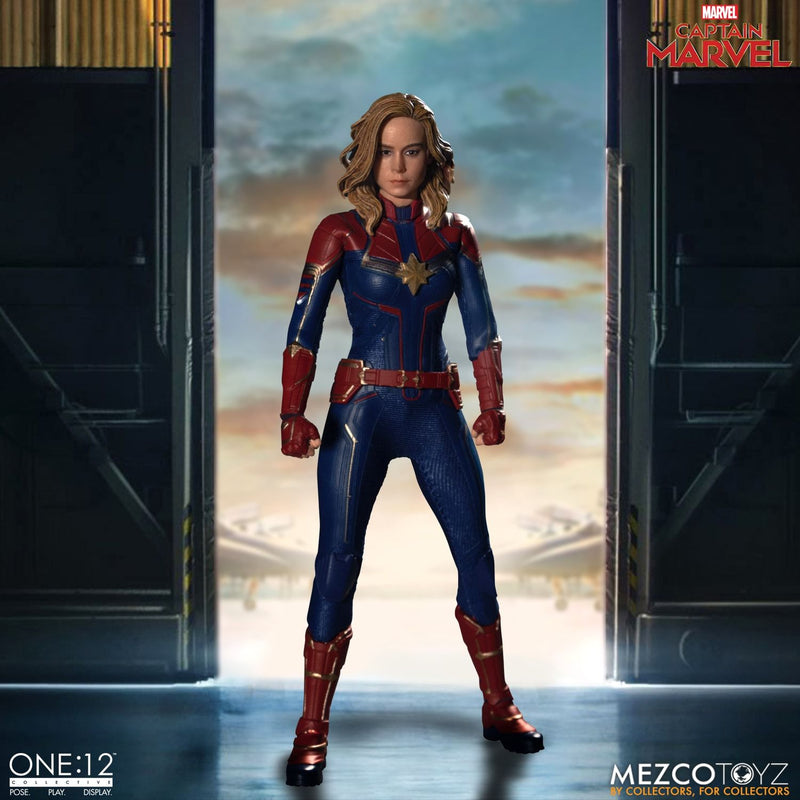 Load image into Gallery viewer, 1/12 - Captain Marvel - Female Masked Head Sculpt Type 2
