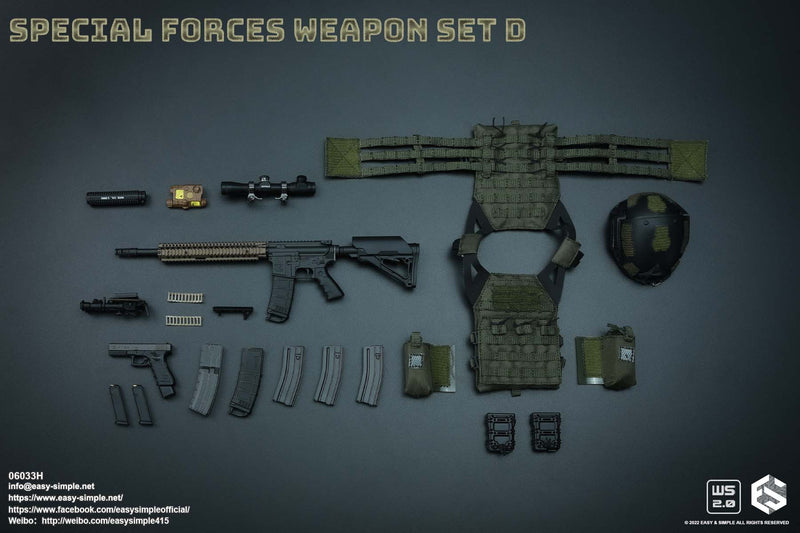 Load image into Gallery viewer, Special Forces Weapon Set - Version H - MINT IN BOX - 06033H
