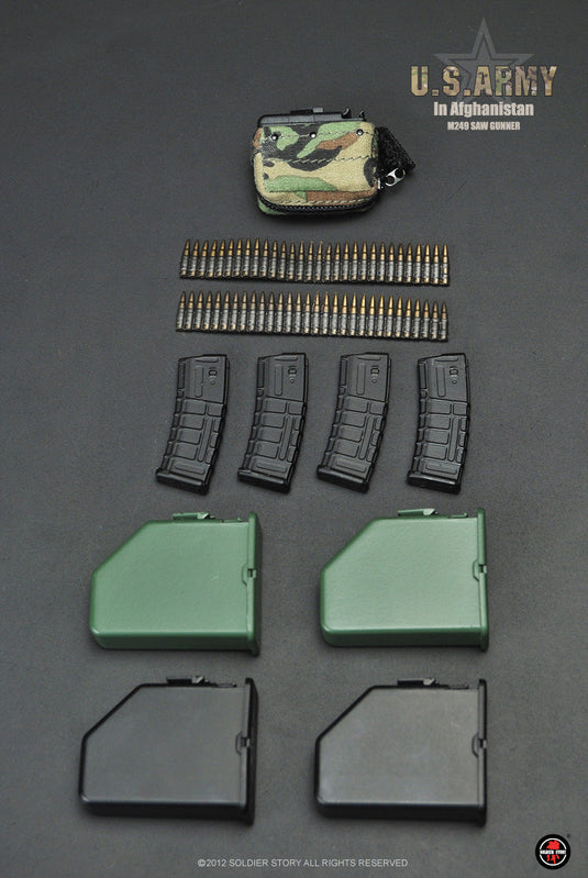 US Army In Afghanistan M249 SAW Gunner - MINT IN BOX