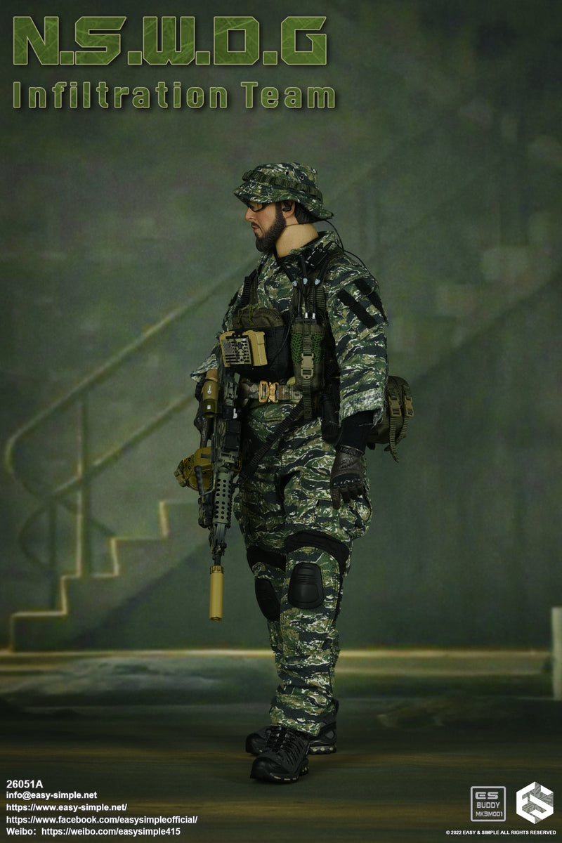 Load image into Gallery viewer, N.S.W.D.G Infiltration Team Ver. A - MINT IN BOX - 26051A
