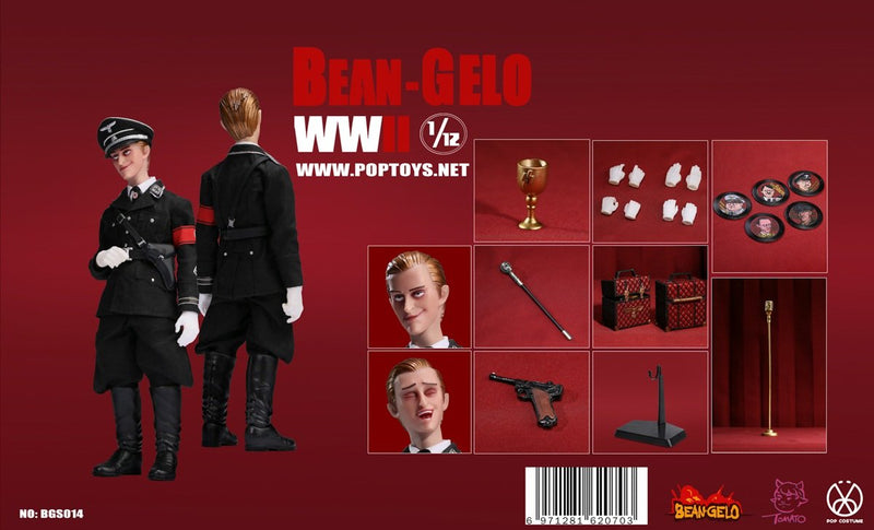 Load image into Gallery viewer, 1/12 - WWII Bean-Gelo - Elegant Man - Pistol w/Holster
