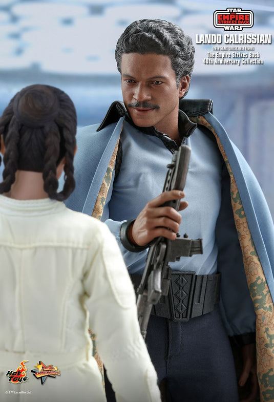 Star Wars - Lando Calrissian - Black Leather-Like Boots (Peg Type)