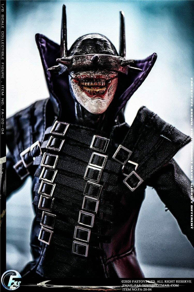 Load image into Gallery viewer, The Batman Who Laughs - Laughing Bat Calm Face Head Sculpt
