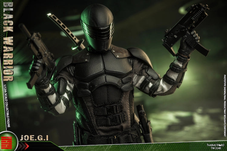 Load image into Gallery viewer, 1/12 - G.I. Joe - Snake Eyes - MINT IN BOX
