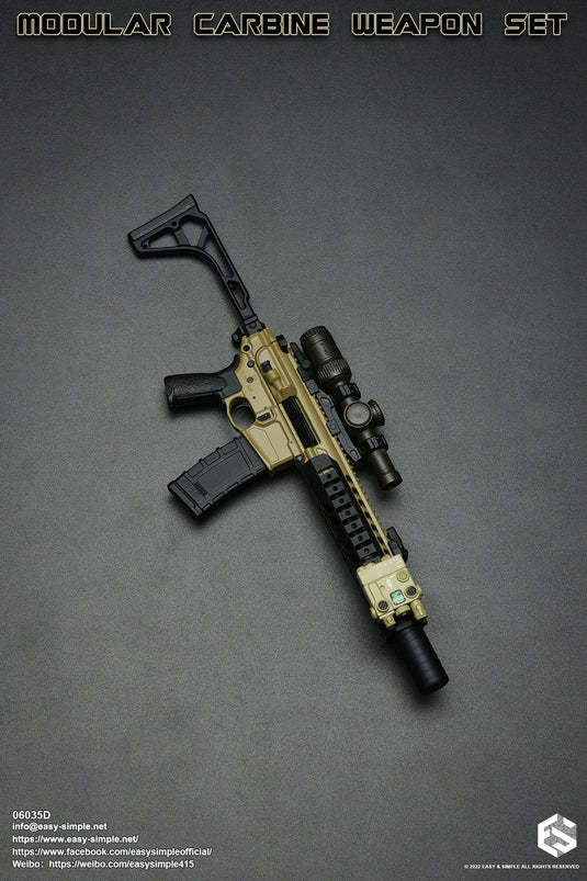 Modular Carbine Weapon Set Type D - MINT IN BOX