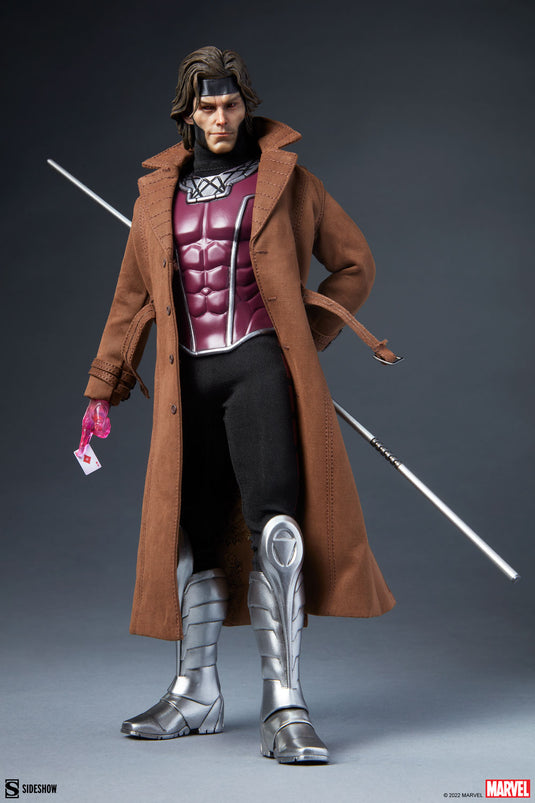 Gambit - Silver Like 2-Part Boots (Peg Type)