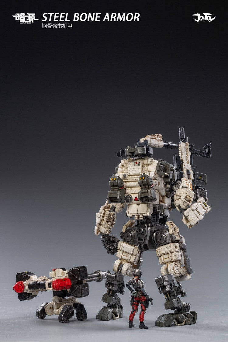 Load image into Gallery viewer, 1/25 Scale - Source - Steel Bone Mech White Version - MINT IN BOX
