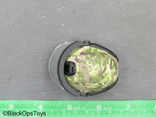 SEK Special Operations Command - Multicam Helmet w/Face Shield
