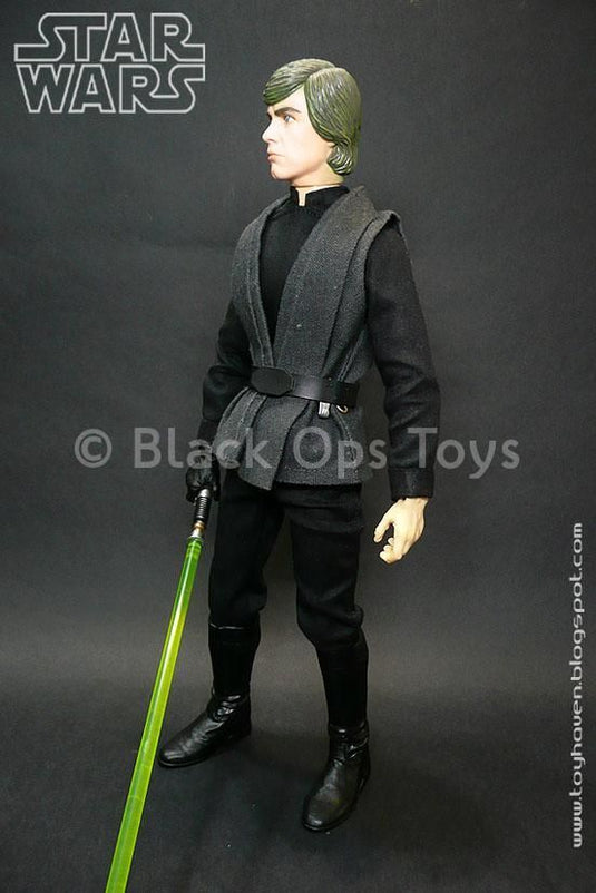 STAR WARS - Luke Skywalker - Brown Jedi Cloak w/Articulation