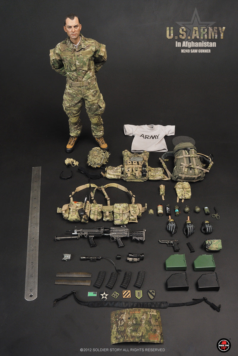 Load image into Gallery viewer, US Army In Afghanistan M249 SAW Gunner - MINT IN BOX
