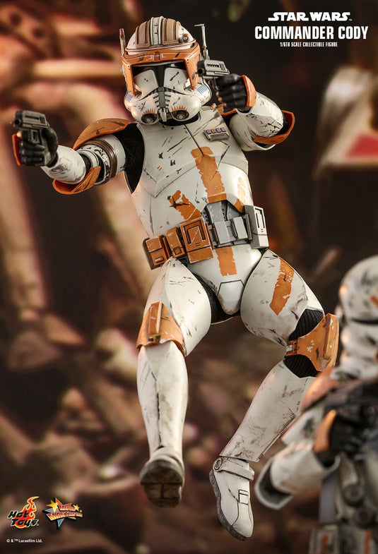 Star Wars - Commander Cody - LED-Light Up Arm w/Hologram Figures